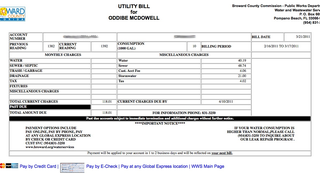Update: Oddibe McDowell's Water Bill Is Now $118.01